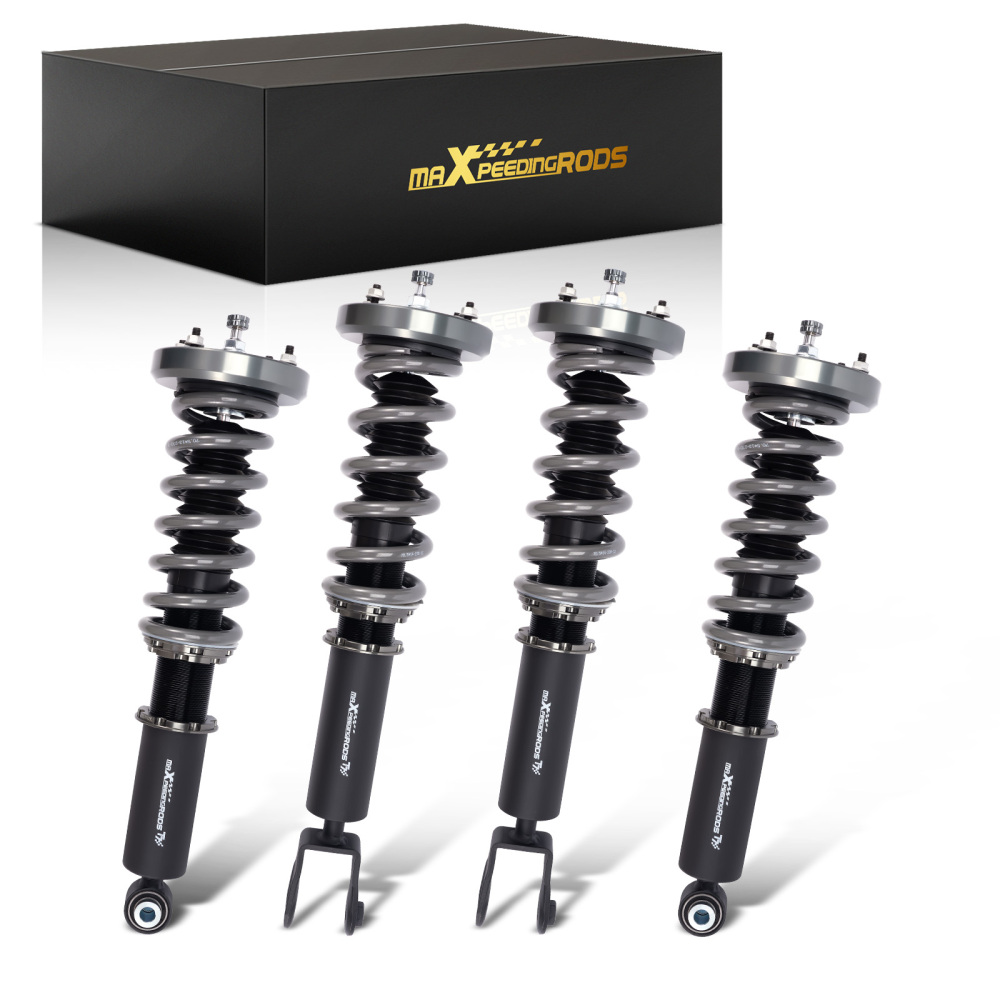 MaXpeedingrods T7 Coilovers 24 Level Shock Struts Kit For Jaguar XJ8 XJR 03-09 Lowering Kit