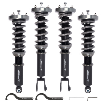 MaXpeedingrods T7 Coilovers 24 Level Shock Struts Kit For Jaguar XJ8 XJR 03-09 Lowering Kit