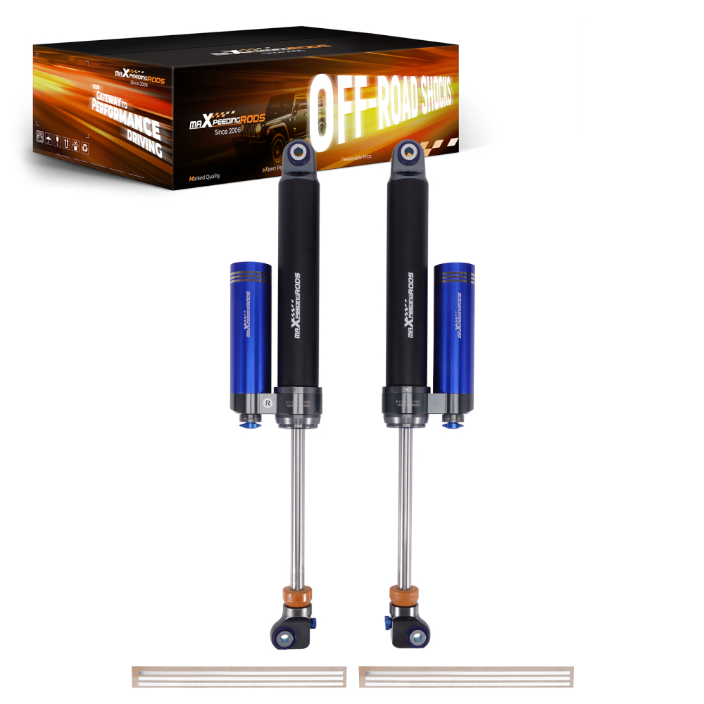 4-6 Lift Rear Shock w/ Reservoir compatible for GMC SIERRA Chevy SILVERADO 1500HD 2500HD