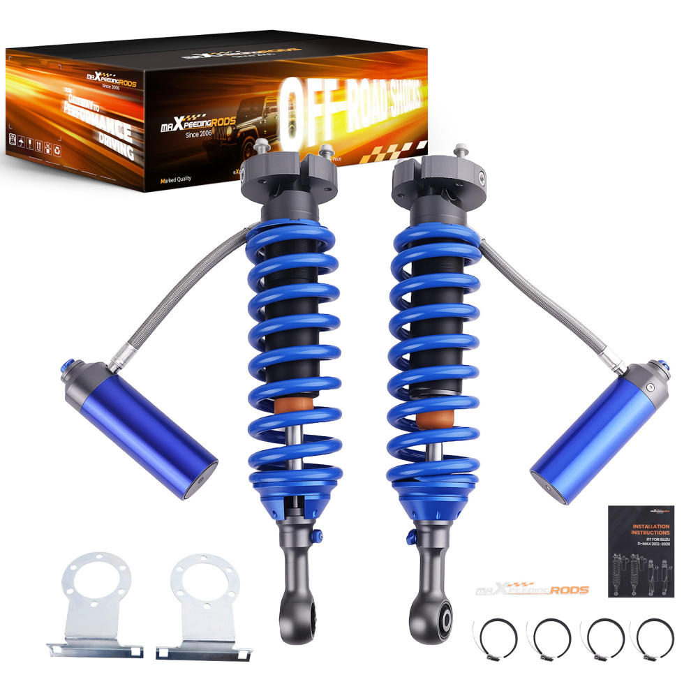 Adjustable Front Coilover Shock Absorbers compatible for Isuzu DMAX compatible for Holden Colorado 12-21