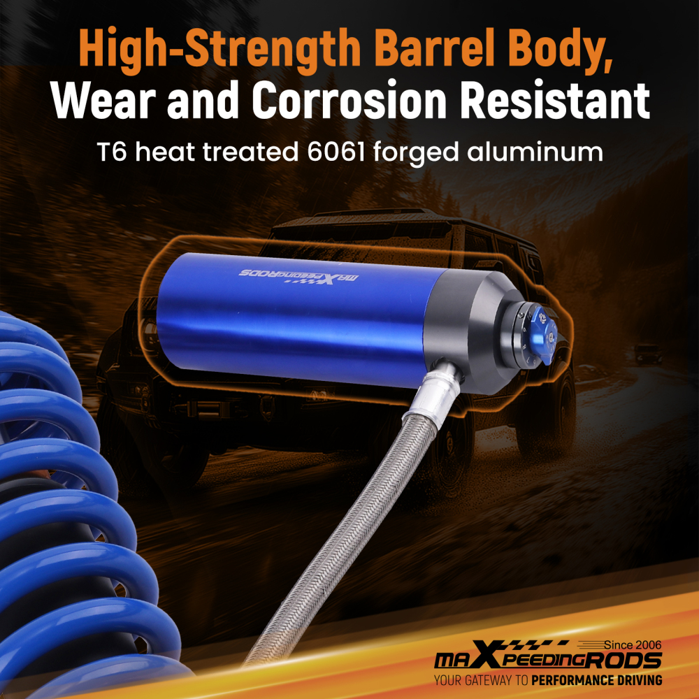 Adjustable Front Coilover Shock Absorbers compatible for Isuzu DMAX compatible for Holden Colorado 12-21