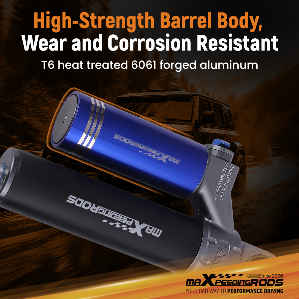 Rear Adjustable Coilover Shock Absorbers compatible for Isuzu DMAX compatible for Holden Colorado 12-21