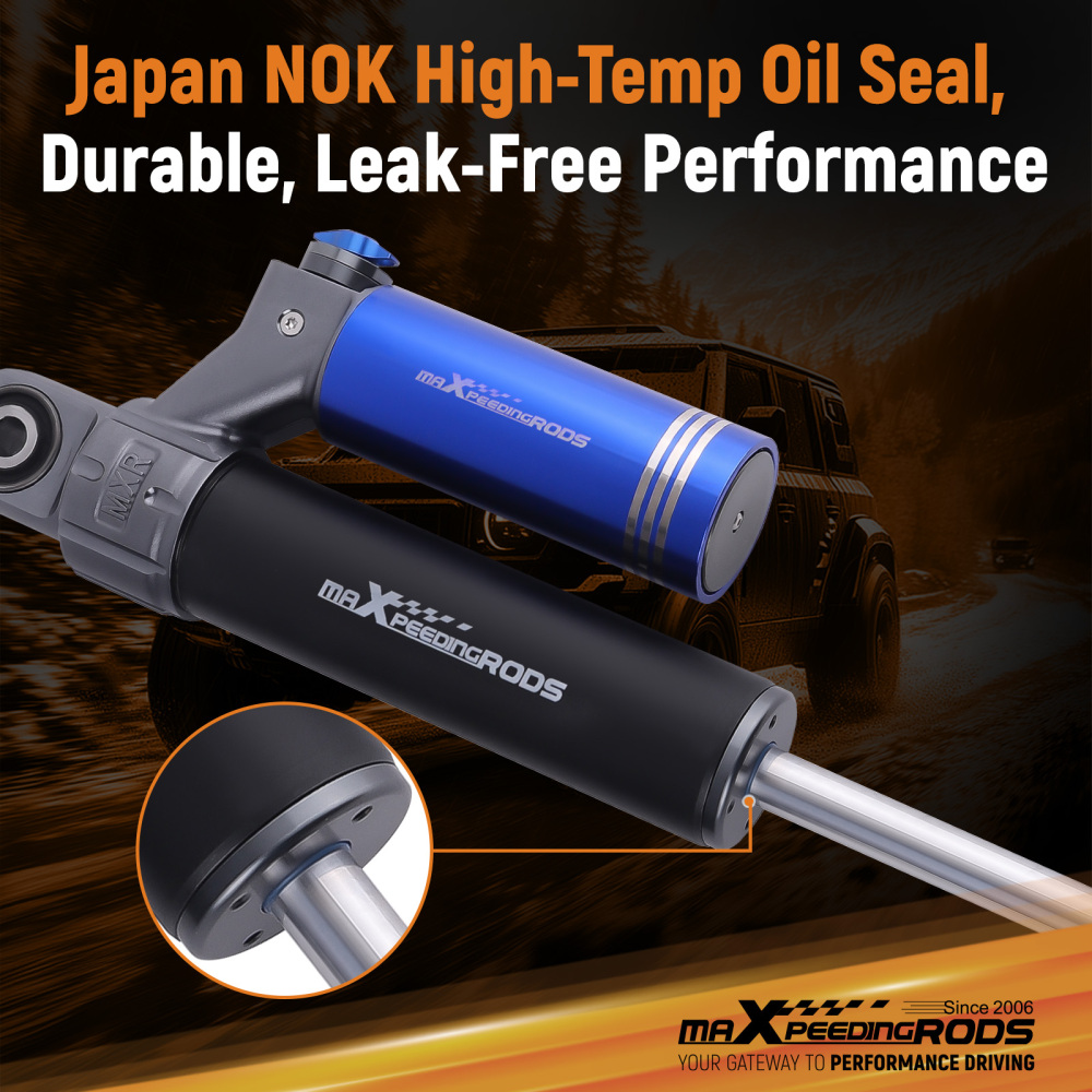 Rear Adjustable Coilover Shock Absorbers compatible for Isuzu DMAX compatible for Holden Colorado 12-21