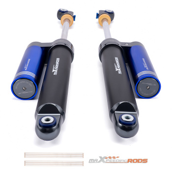 MaXpeedingrods Rear Shock 0-1.5 Lift Dual Damper Adj. Compatible for Ford F-150 4WD 15-20
