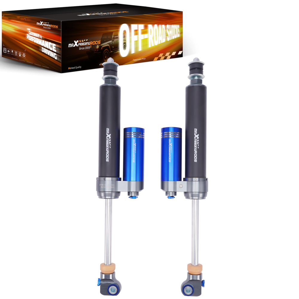 MaXpeedingrods Reservoir 2-3.5 Lift Front Shocks For F-250 F-350 SD 4WD 17-25