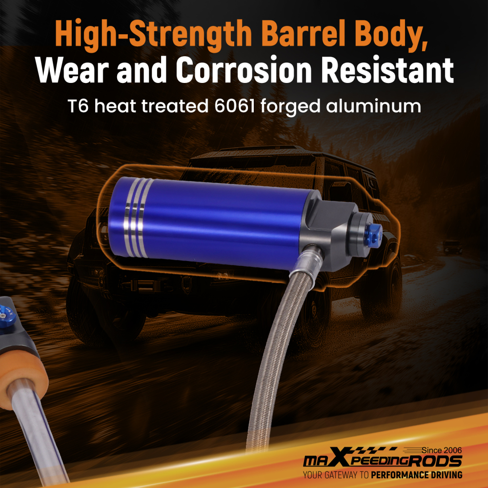 MaXpeedingrods Front Shocks Remote Reservoir 2-3 Lift compatible for Jeep Gladiator 20-23