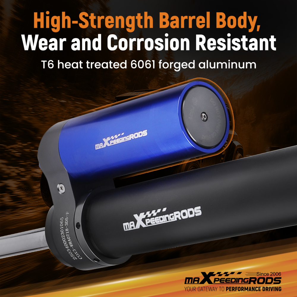 Remote Reservoir 1.5-3.5 Lift front Shocks compatible for JEEP Wrangler JK 2007-2018