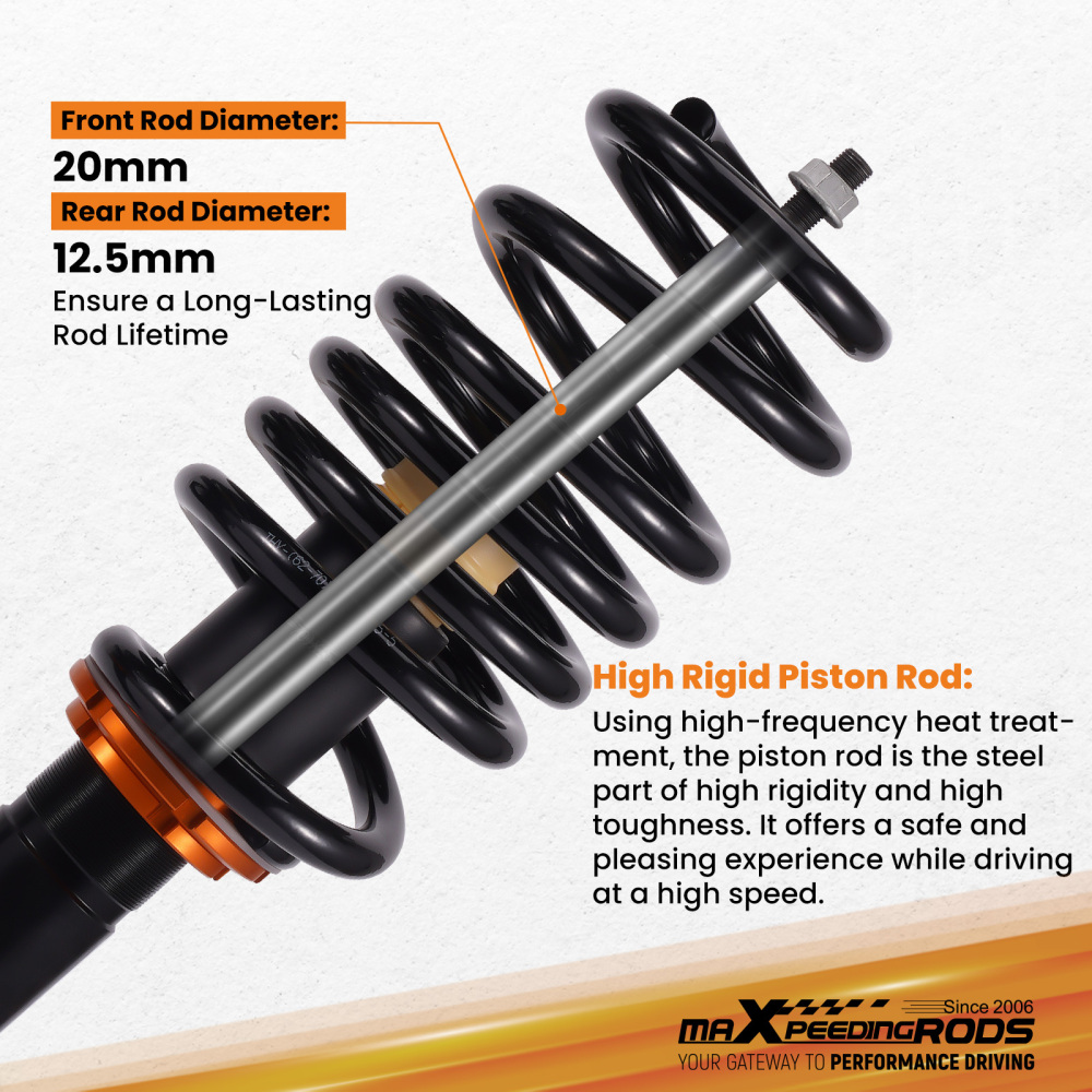 Coilovers compatible for Audi A5 S5 RS5 Quattro 2007-2016 Coupe Convertible