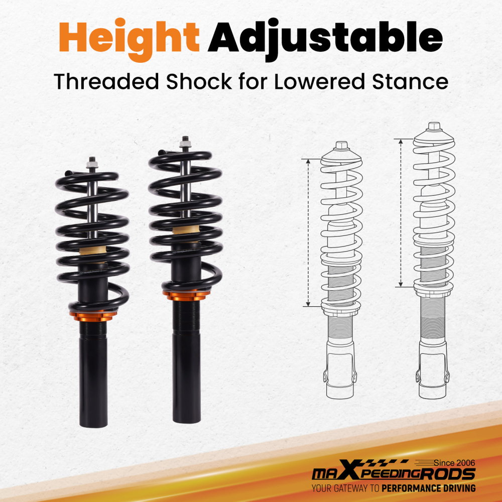 Coilovers compatible for Audi A5 S5 RS5 Quattro 2007-2016 Coupe Convertible