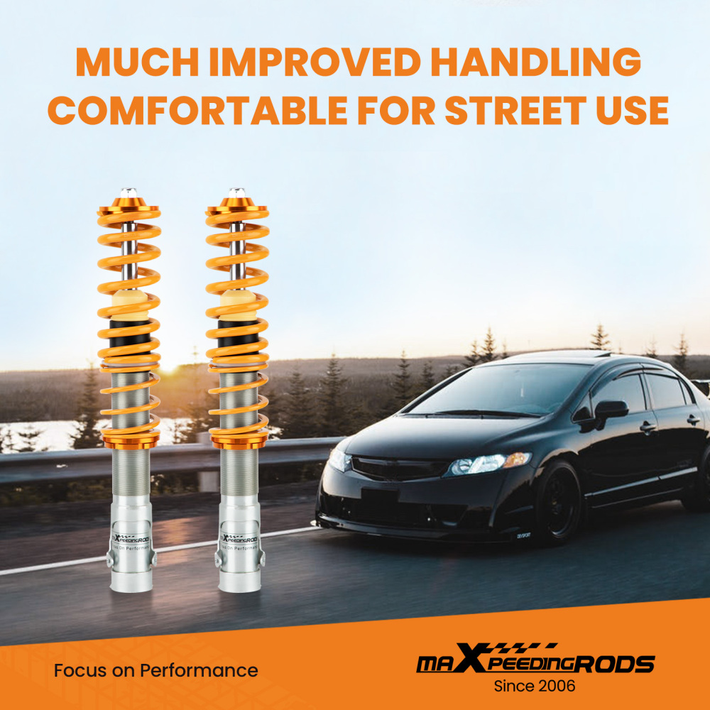 Coilover compatible for Volkswagen Lupo 1998-2005 Suspension Kit Lowering Kit