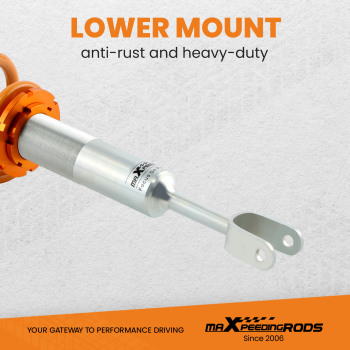 4x Ammortizzatori Sospensioni Kit compatibile per AUDI A4 B6 B7 8E compatibile per FWD 4WD Shock Coilovers Lowering Kit