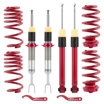 Coilovers Full Kit compatible for Audi A4 B6 B7 (8E) ALL Models 2WD / Quattro 2001-2008