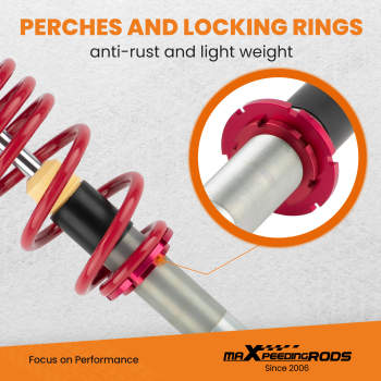 Coilover Suspension Lowering Kit compatible for AUDI A4 B6 B7 Saloon Estate Convertible