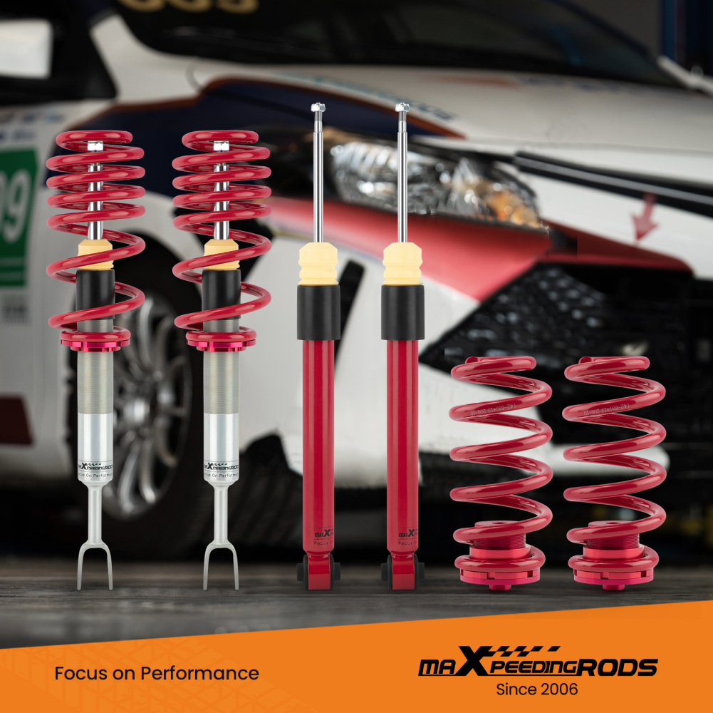 Kit Assetto Regolabile a Ghiera compatibile per AUDI A4 B6 B7 8E 8H Avant quattro Coilovers