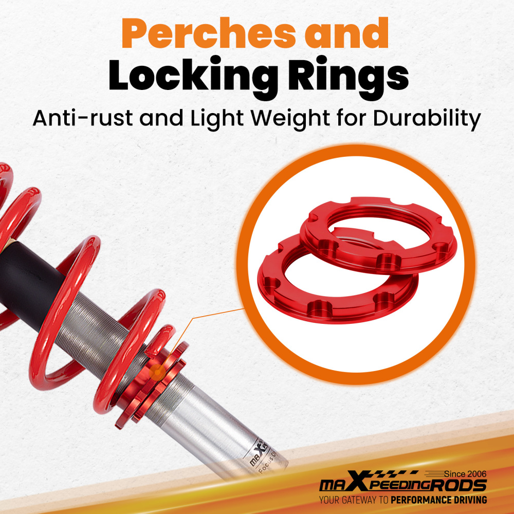 Coilovers Shock Absorber compatible for Audi A4 Avant 8E5 8E2 B6 8ED 8EC B7 8E 2000-2008