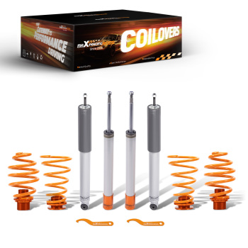 Coilover compatible for Bmw E30 Series 3 Adjustable Suspension Coilovers Lowering Kit 51mm