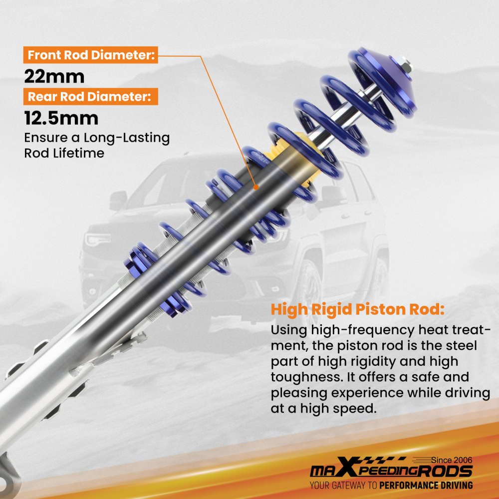 Compatible for BMW Series-3 E36 Coupe Saloon Touring Spring Strut 92-00 Lowering Kit