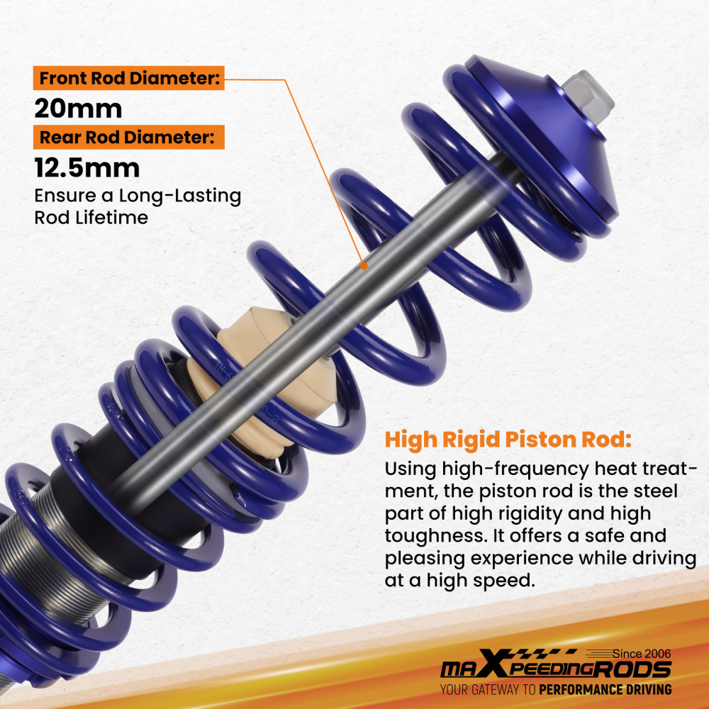 Coilovers compatible for BMW E36 3 Series 316i 318is 320i 323i 325i 328i M3 318tds 325tds