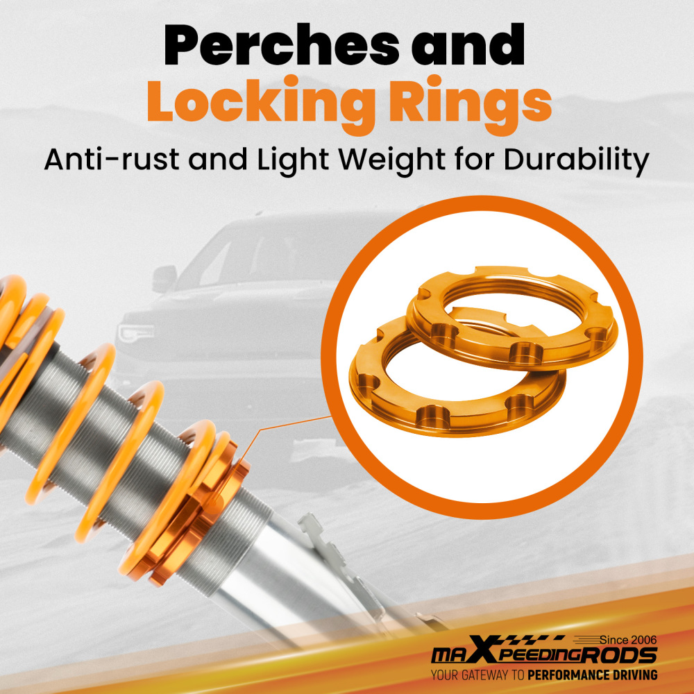 Regolabili Sospensioni Ammortizzatori compatibile per BMW 3er E36 M3 323 320 325 Coilovers Lowering Kit