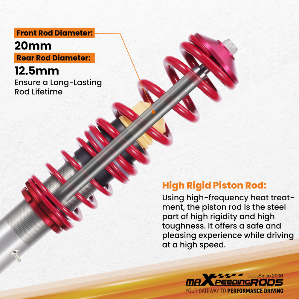 Coilover Shock Absorber compatible for BMW Sedan 3 Series E36 316i 318i 323i 325i 328i M3