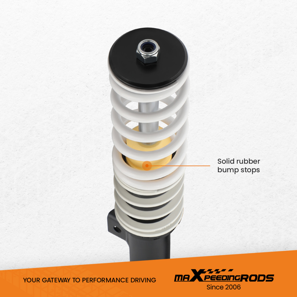 Street Lowering Coilover Kits compatible for BMW E46 3-Series Sedan Coupe Wagon Convertible