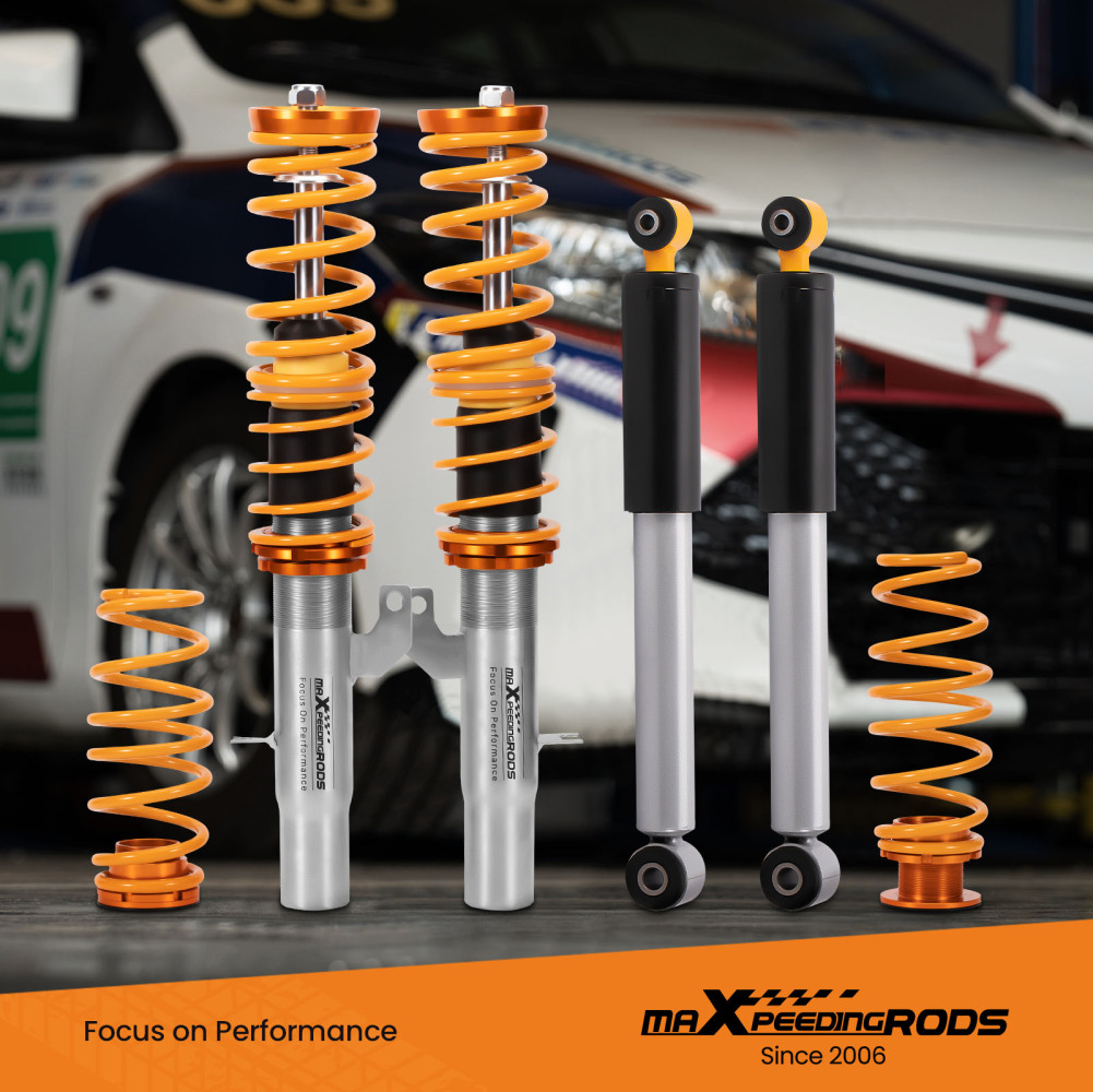 Height-adjustable coilover suspension compatible for Citroen C3 Pluriel 1.4 HDi 2003-2010