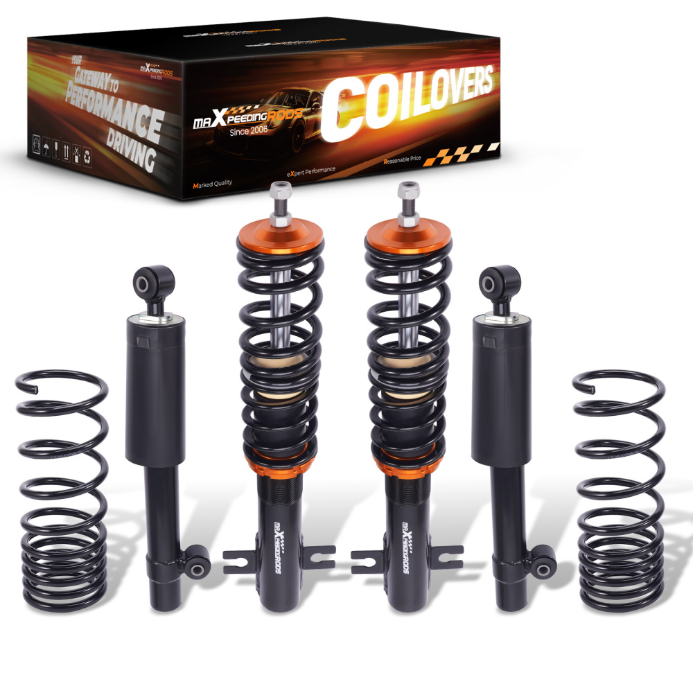 Adjustable Coilover Suspension Kit compatible for Fiat Seicento type 187 1998-2010