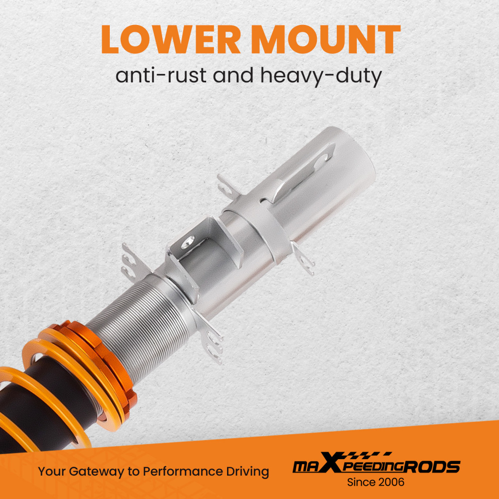 Ammortizzatore Regolabili Coilover Suspension Kits compatibile per Audi TT 8N Coupe 98-06 Lowering Kit