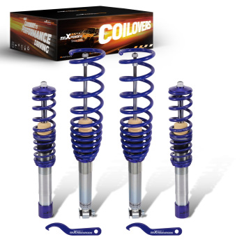 Shock Sospensione Regolabile Coilovers compatibile per BMW Serie 5 E39 520 530 525 528 540 Lowering Kit