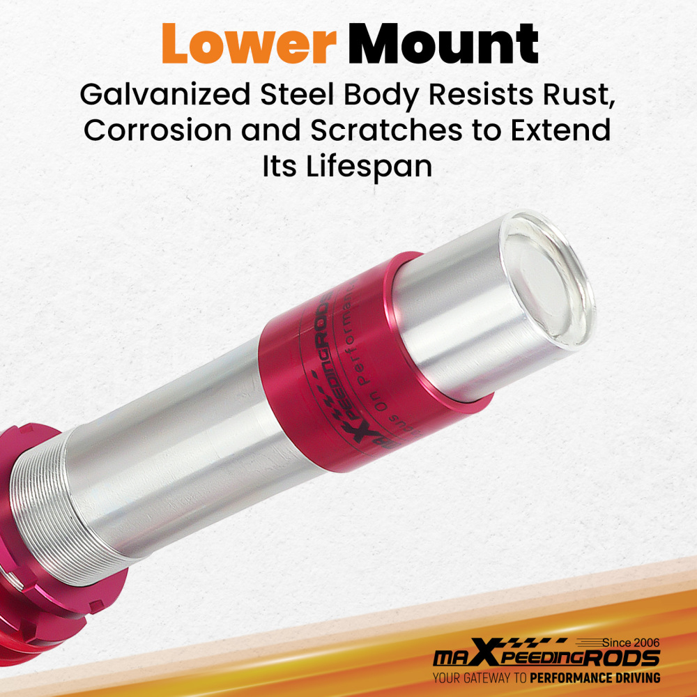 Kit combines filetes suspension compatible pour bmw e39 540 5 series 1995-2003 amortisseurkit d'abaissement