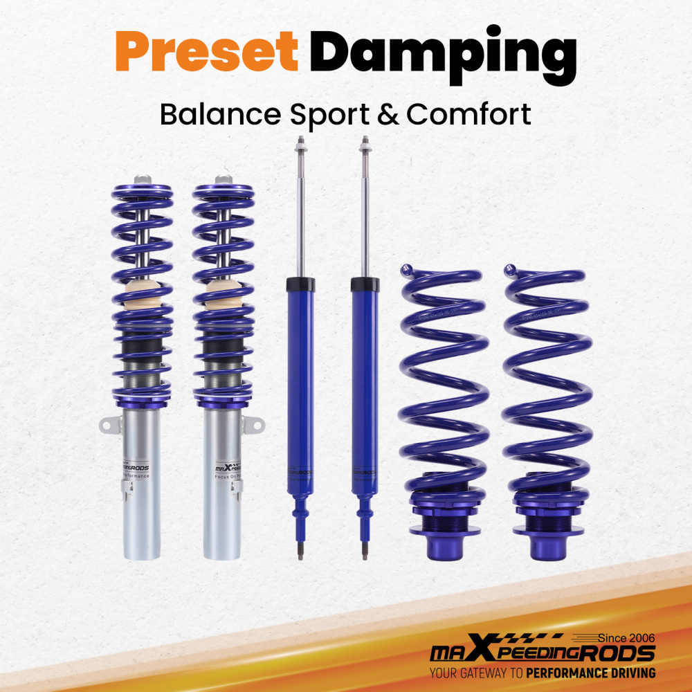 Coilovers Suspension Kit compatible for BMW 1 Series E87 2004-2012 5 Door