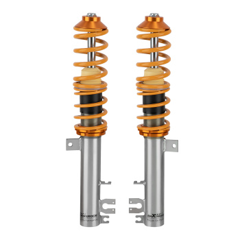 Height Adjustable Coilovers Suspension compatible for Fiat 500 compatible for Ford Ka 2008-2016