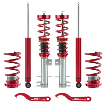 Adjustable Suspension Coilovers Strut Kit compatible for Fiat Grande Punto 199 EVO compatible for Abarth lowering kit