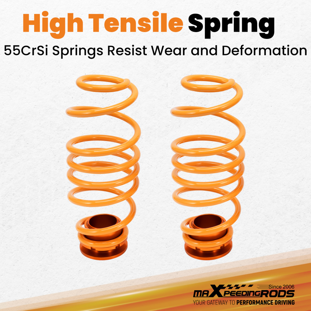 Coilover Suspension Kit compatible for Ford Fiesta MKVI JA8 All Engines 2008-2019 Twin tube
