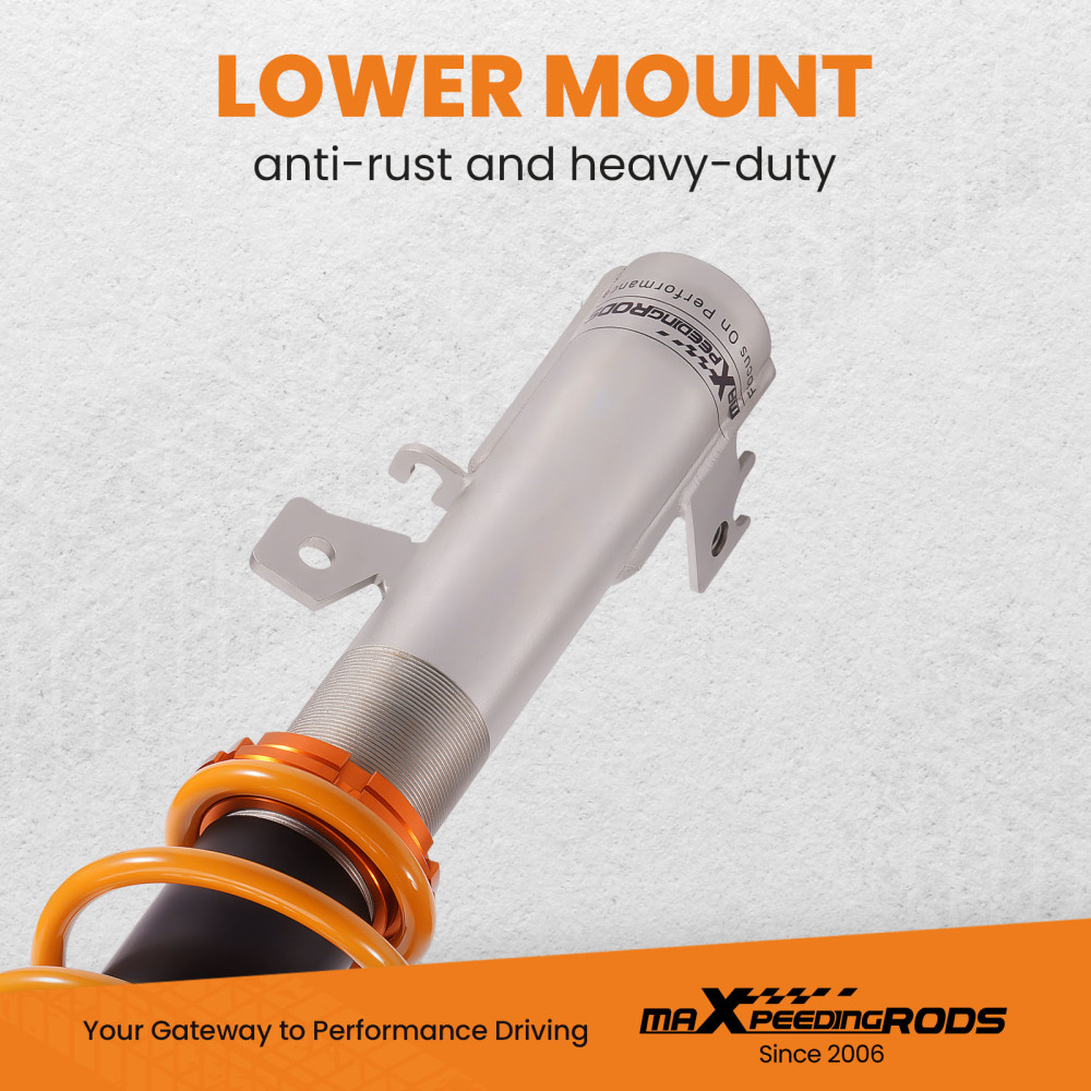 Compatible for Ford Fiesta Mk7 JA8 MK VI Lowering Coilovers Strut Suspension Shock Absorber Lowering Kit