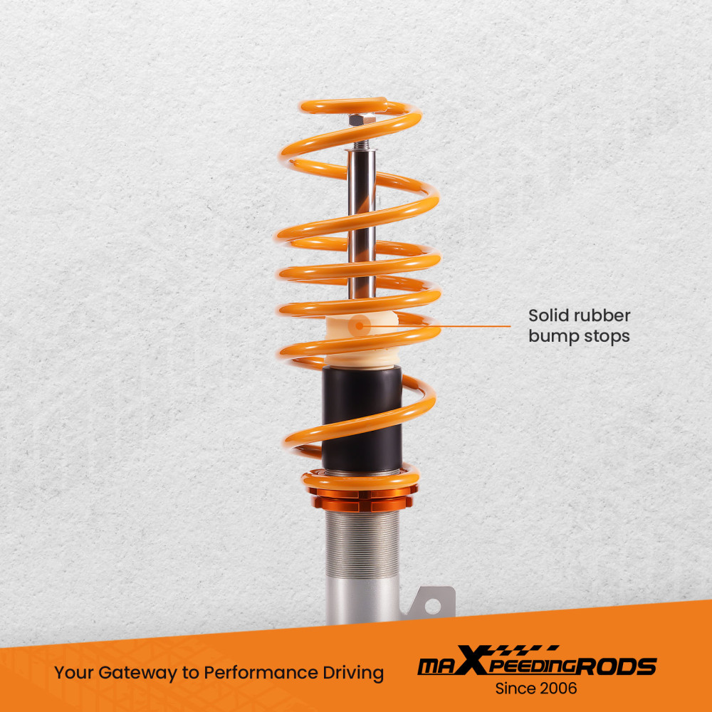 Compatible for Ford Fiesta Mk7 JA8 MK VI Lowering Coilovers Strut Suspension Shock Absorber Lowering Kit