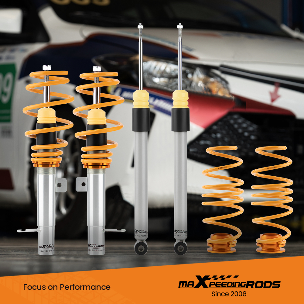 Coilovers/Suspensión roscada compatible para Ford Fiesta 5 1.3 1.4 1.6 1.4/1.6 TDCi