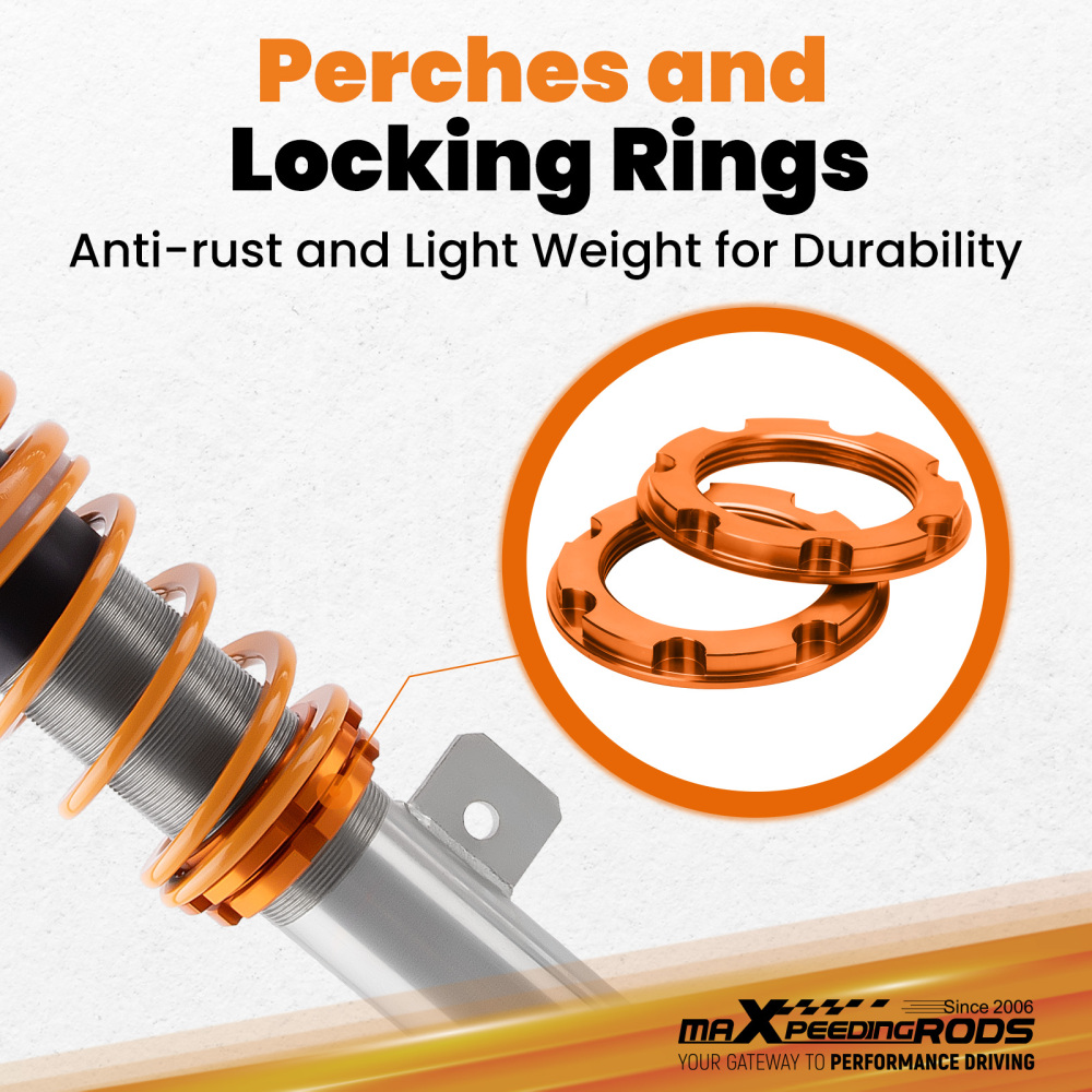 For Coilover Suspension Kit Shock Absorber compatible for Ford Focus Mk1 2.0 ST170 98-04