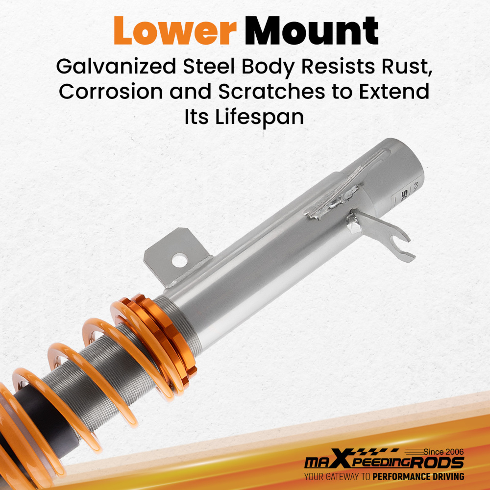 MaXpeedingrods Coilovers Suspension Struts Kit compatible for Ford Focus MK1 1998-2004