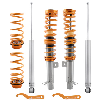 MaXpeedingrods Coilovers Suspension Struts Kit compatible for Ford Focus MK1 1998-2004