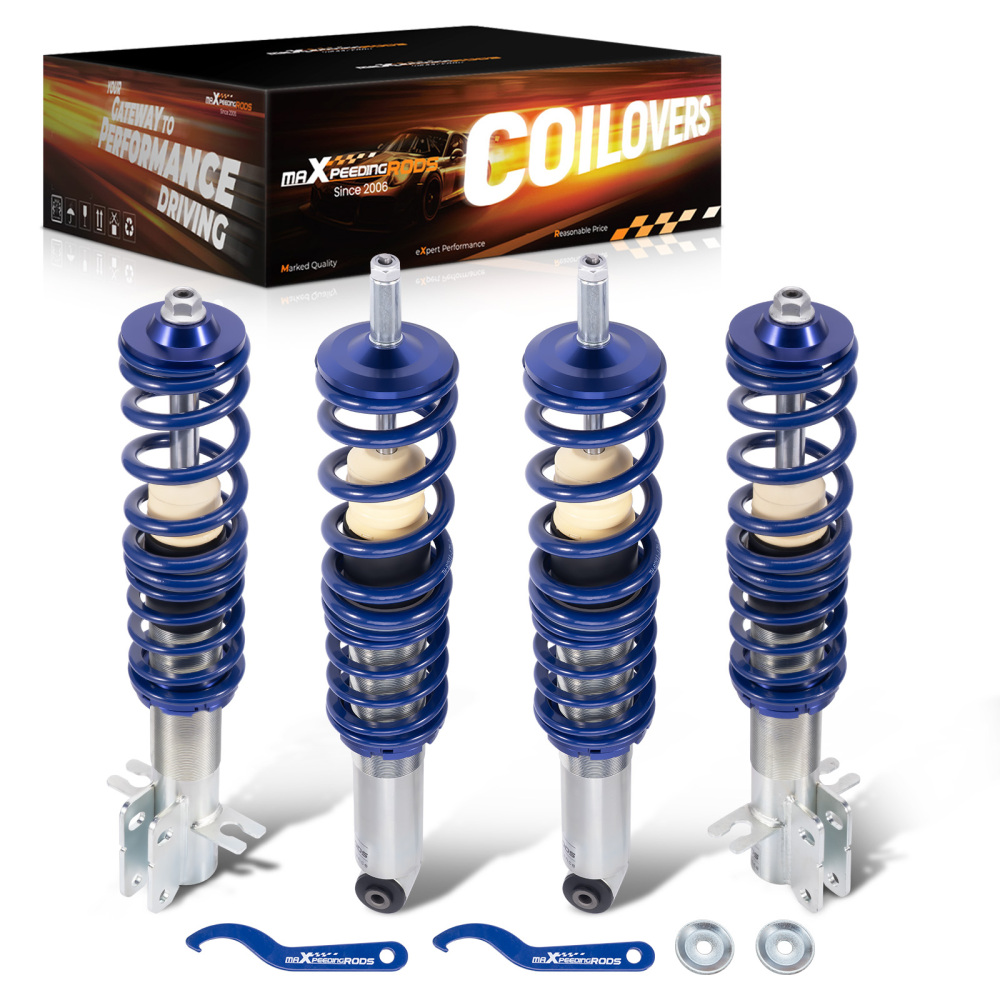 Coilover Kit Coilovers compatible for VW Jetta GolfMk1 Suspension Struts Shock Absorber