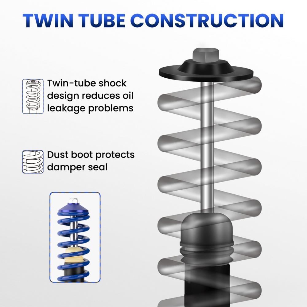 Coilover Suspension Kit compatible for VW Golf Mk2 Mk3 1H1 Hatchback 1991-2000 Shock Struts