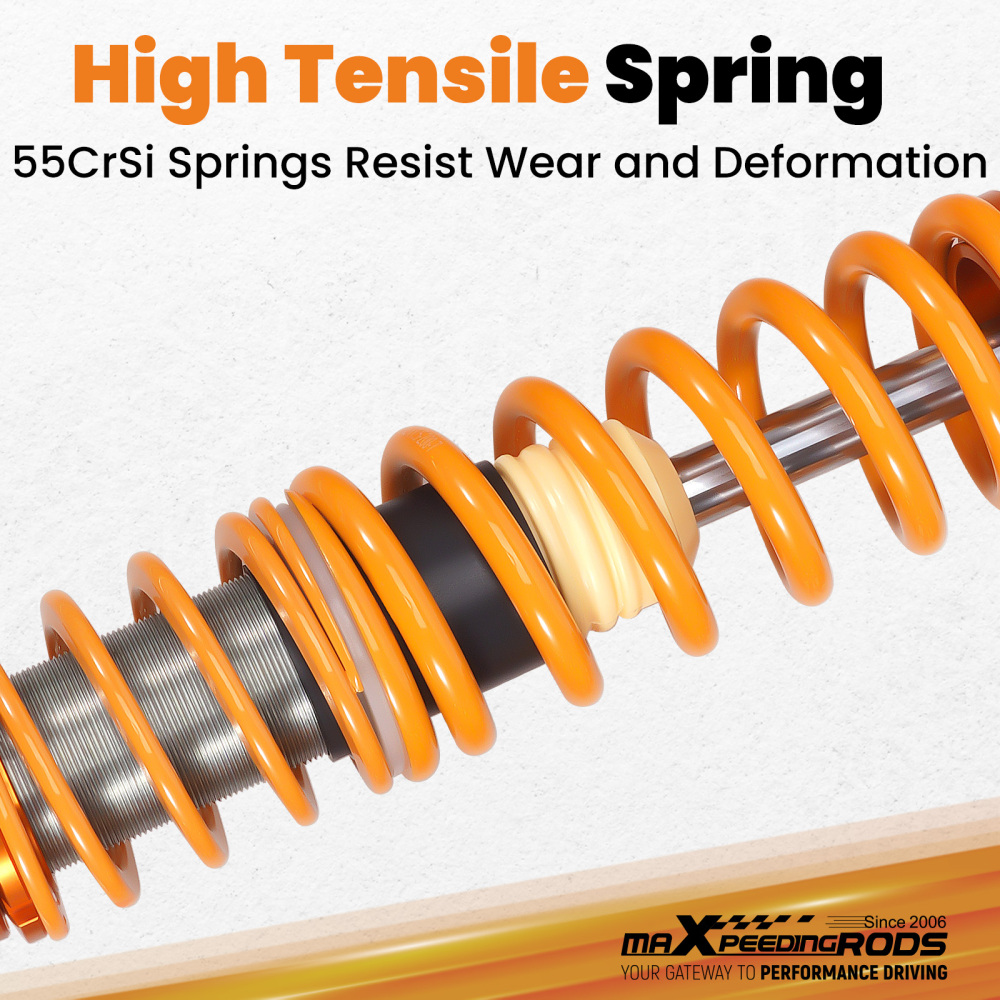 Compatible for VW Golf 2 MK2 MK3 MK4 Vento Corrado Shock Absorber Coilovers Struts Lowering Kit