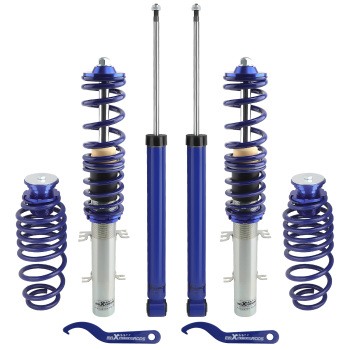 Kit sospensione ammortizzatore per telaio coilover compatibile per VW Volkswagen Golf 4 MKIV Lowering Kit
