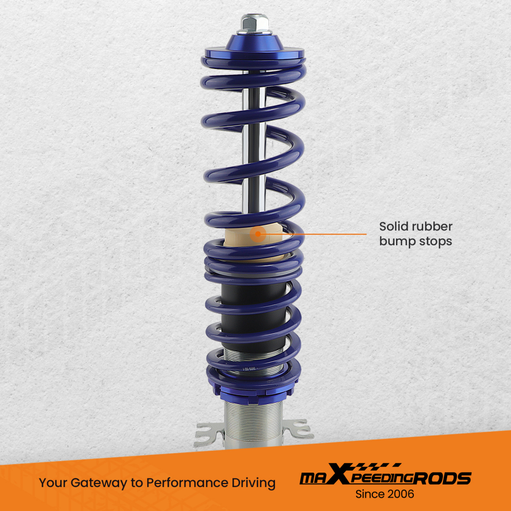 Adjustable Coilovers Absoeber Springs compatible for VW Golf MK4 2WD only A4 1998-2005 Lowering Kit