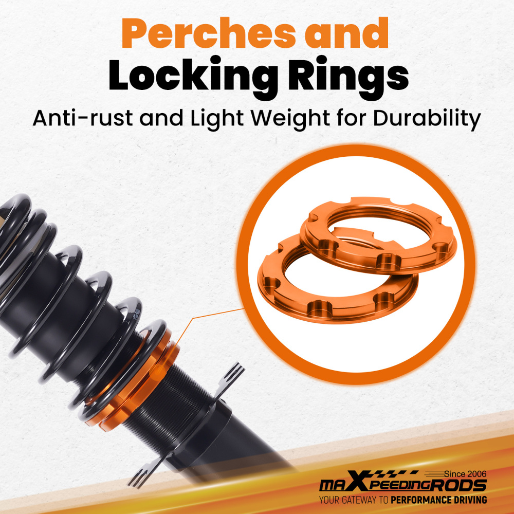 Coilovers Suspension Kit compatible for VW Golf MK4 IV 1.8T GTI TDI 2.3 V5 Bora Saloon