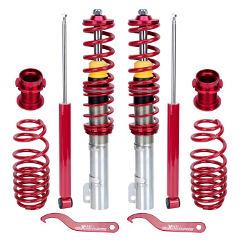 Kit molla completo sospensione coilover compatibile per VW Volkswagen Golf Mk4 A4  Lowering Kit