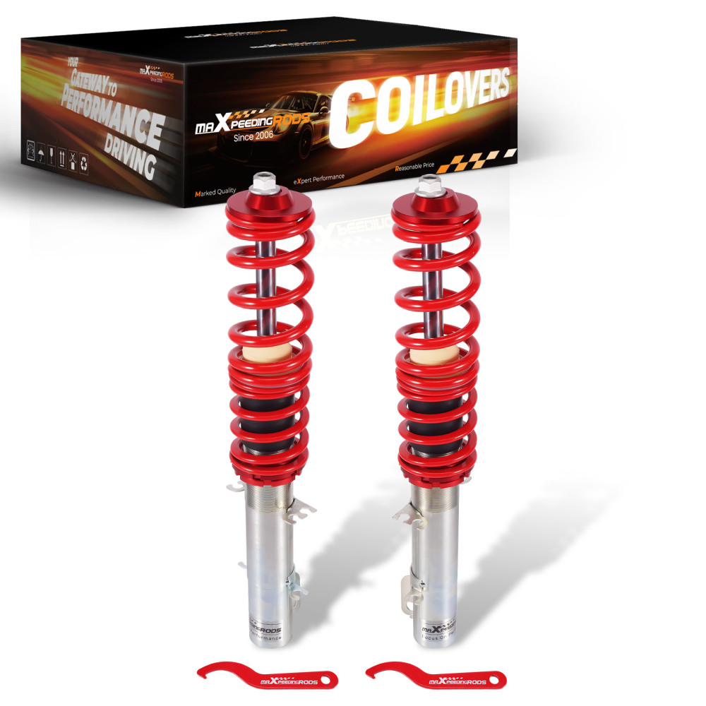 Front Coilovers compatible for VW GOLF IV 1J1 compatible for SEAT LEON 1M1 compatible for VW NEW BEETLE 9C1 1C1 1997-2010