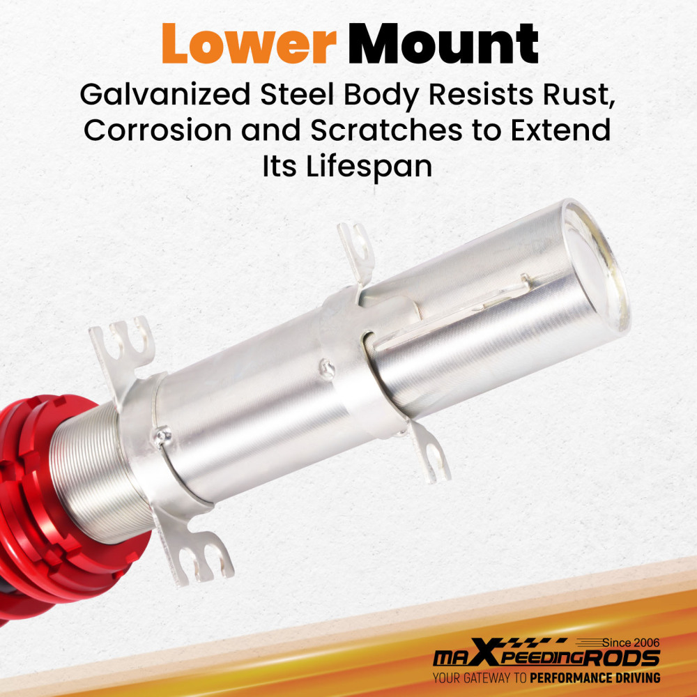Front Coilovers compatible for VW GOLF IV 1J1 compatible for SEAT LEON 1M1 compatible for VW NEW BEETLE 9C1 1C1 1997-2010