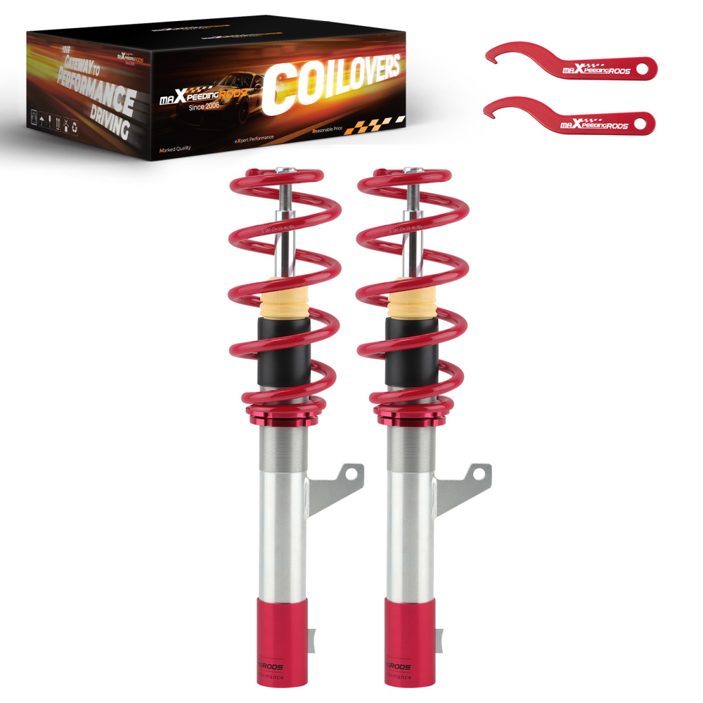 Front Coilovers compatible for VW Golf Mk6 Hatchback 2WD TDi TDi GTD 2008-2013